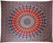 mandala seinäkangas kuvakudokset Intian seinäripustin Hippi Mandala Psykedeelinen Tapestry Mandala Seinävaate Bohemian Mandala Seinälakana Itämaiset koristeet Rantalakana Mandala 200x150cm