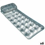 Air mattress Intex 18 Glasses Silver 188 x 30 x 71 cm [6 Units]