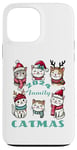 Coque pour iPhone 13 Pro Max Catmas Famille Chat Kitty Funny Christmas Holiday 2024