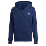 adidas Sweat à Capuche zippé Club Teamwear pour Homme, Bleu Marine, L