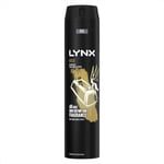 Lynx XXL Gold 48 hours of odourbusting zinc tech Aerosol Bodyspray deodorant 250