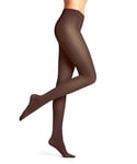 Falke Women's Pure Matt 50 DEN W TI Semi-Opaque Plain 1 Pair Tights, Brown (Cinnamon 5186) - new - eco-friendly, S-M