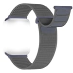 Nylon Loop Watch Arm för Apple iWatch Grå S