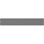 Tapis Egouttoir, Tapis de Robinet en Silicone, Tapis Evier Cuisine pour Eclaboussure, Drainage, Séchage et Protection évier, Gris, 55 8.8 0.5cm