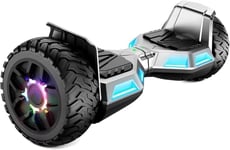 8.5 Pouces All Terrain Off Road Hoverboard with Bluetooth Speakers and LED Lights, UL2272 Certified Self Balancing Scooter