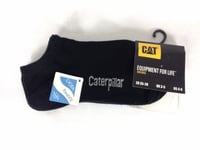 Caterpillar Genuine CAT Trainer Liner Socks UK 3 - 5  EU 39 - 42 Black