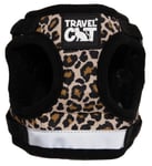 Travelcat kattsele med koppel Leopard (Small)