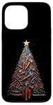 Coque pour iPhone 13 Pro Max Outils de sapin de Noël pour papa, hommes et garçons