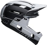 Bell Super Air R Mips MTB Full Face Helmet 2022: Matte Black/White S 52-56cm