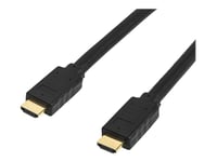 StarTech.com Câble HDMI grande vitesse haute qualité de 7 m avec Ethernet - 4K 60 Hz (HDMM7MP) - Câble HDMI avec Ethernet - HDMI mâle pour HDMI mâle - 7 m - noir - pour P/N: KITBXDOCKPEU...