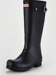 Hunter Original Tall Wellingtons, Navy, Size 8, Men