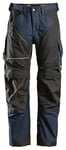 Snickers Workwear Men's Ruffwork Canvas Work Pants, Navy/Black, 36W x 34L