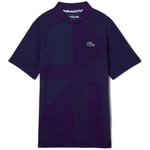 T-shirt Lacoste  Polo  technique homme Tennis SPORT slim fit VIOLET