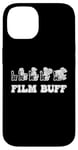 iPhone 14 Movie Reviews For Film Buffs Pink Section Clapping Man Case