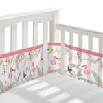 Breathable Baby Four Sided Mesh Cot Liner - Woodland Walk