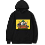 ZOSUO Unisexe Sweat À Capuche 3D Imprimé My Hero Academia Midoriya Izuku Pull À Manches pour Hommes Femmes Manches Longues Hoodie,X~Large