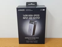 Anker 737 Power Bank, 24,000mAh 3-Port Portable Charger + 140W Charging Cable(16