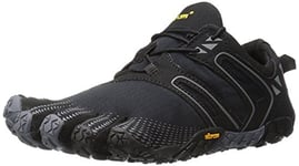 Vibram FiveFingers Femme V Chaussures de Trail, Noir (Black/Grey), 36 EU