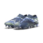 PUMA Future 7 Ultimate Low Fg/ag Lights Out - Gray Skies/vit/fizzy Apple, storlek 44½