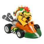 Super Mario Bros Kart Pull Back Bilar Cake Topper Figurer Toy Racing Racer Leksaksbil Barn Pojkar Presenter Bowser