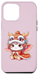 Coque pour iPhone 12 Pro Max Cadeaux pour enfants du Nouvel An chinois 2025 Baby Dragon