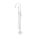 Omnires Y1233WM Y Robinet de Baignoire sur Pied, Matte White