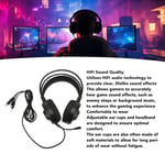 RGB Wired Gaming Headset With Microphone 3.5mm Plug Deep Bass Surround Gamin Set