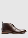 Rodd & Gunn Pebbly Hill Leather Desert Boots, Maro