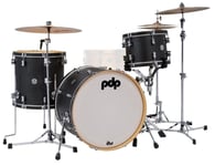 PDP Concept Classic Series 3-Piece Maple Shell Pack, 22" Bass Drum, Ebony w/Ebony Hoops