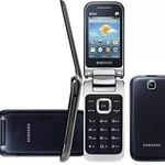 Brand New Samsung GT-C3592 Flip Mobile Phone Dual Sim Unlocked -  Black