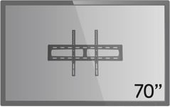 Väggfäste för TV/skärm - 32-65''. Max 45kg. VESA upp till 600x400