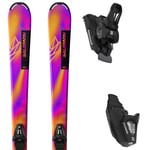 SALOMON L Lux Jr S + C5 Gw J75 Violet / Orange Rose 100 2025 - *prix inclut le code BLACK