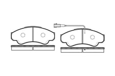 Bromsbelägg Roadhouse - Fiat - Ducato. Peugeot - Boxer. Citroen - Jumper