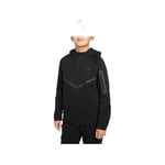 Nike Tech Fleece Fullzip - Pd Veste pour enfant Black/Black/Black/Black 8/10 ans