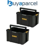 Dewalt DWST1-71228 Tstak Tool Carry Open Tote Tool Box Carrier - Twin Pack