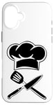 Coque pour iPhone 16 Plus Chef Cook Cooking Pirate Kitchen Lover