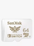 SanDisk microSDXC Card for Nintendo Switch, UHS-1, Class 10, up to 100MB/s Read Speed, 64GB