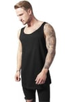 Urban Classics Lång Loose Tank Linne (XXL,Svart)