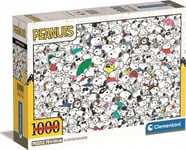 Clementoni Puzzle 1000 Elementów Compact Impossible Peanuts