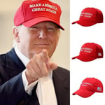 Letters Embroidery MAGA Make America Great Again Hat Peaked Hat  Women Men