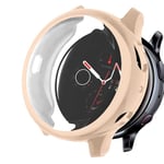 OcioDual Coque de Protection en TPU, Coleur Or Rose Compatible avec Les Montres Intelligentes Samsung Galaxy Watch Active 2 (40mm), Housse de Protection Anti Chocs et Anti-Rayures