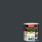 Syntilor - Peinture Bois Ultra Protect Gris Anthracite Satiné RAL 7016 0,5L