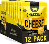 SERIOUS PIG - Crunchy Snacking Cheese Snacks, Keto Friendly, High Protein, Low