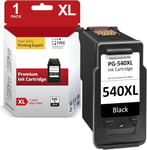 PG-540XL Remplacement pour Canon Cartouche 540 XL Noir,PG-540 Compatibles pour Canon PIXMA MX475 MG3650 MG3550 MG4250 TS5150 TS5151 Imprimante (1 Noir)