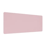 24"x12" Desk Mat Protector, PU Leather Non-Slip Mouse Pad Mat, Pink