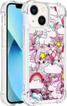 Trolsk Liquid Glitter Case - Unicorn (iPhone 14 Pro)