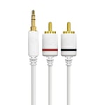 Essentials Classic Minijack - RCA Minijack kabel - 6 års medlemsgaranti på HiFi