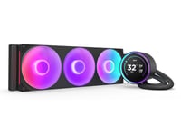 Nzxt Kraken Elite 360 Rgb, All-In-One Vätskekylare, 12 Cm, 75,12 Kubikfot/Min, Svart