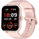 Blackview R50 Montre Connectée Femme Bluetooth SmartWatch de Fitness Tracker d'Activit Contrôle de musique - Rose