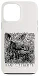 iPhone 13 Pro Max Banff, Alberta Canada Canadian Moose Mama and Baby Souvenir Case